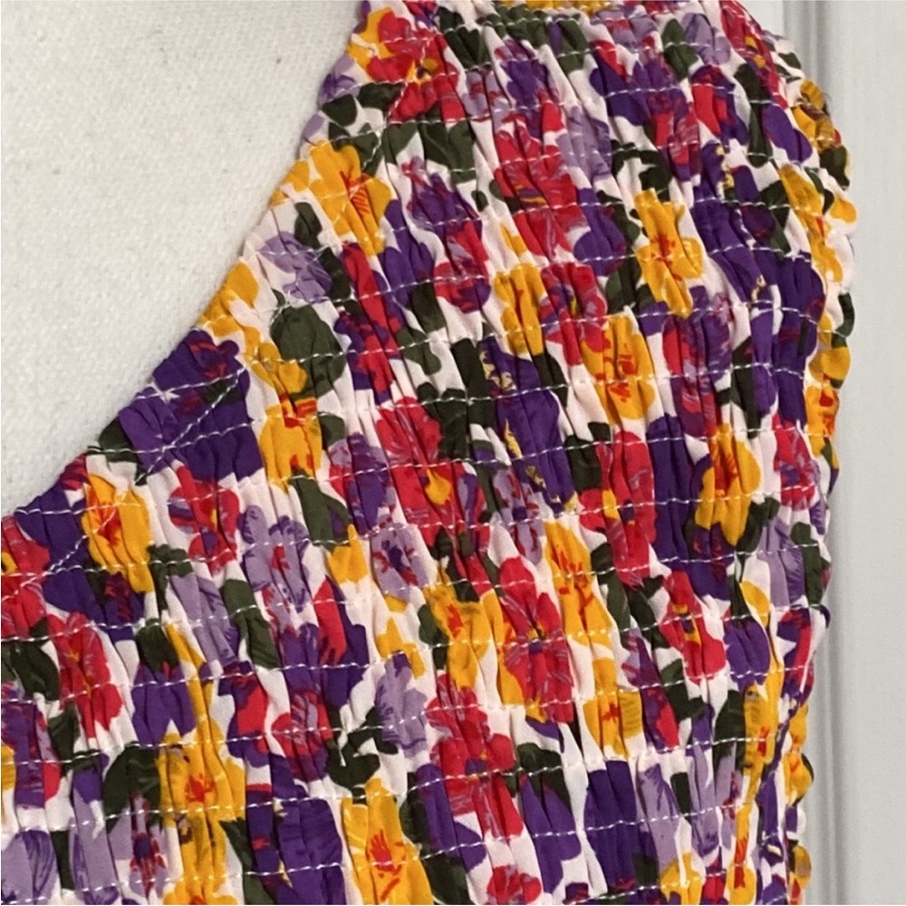 Floral One-Shoulder Dress - Picture 3 of 6